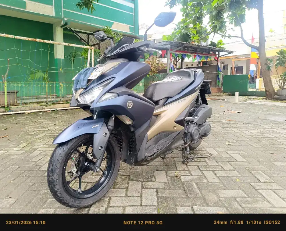 Yamaha Aerox S 155 Keyless ABS TH 2018 Km.20Rb Pajak Panjang B Bekasi