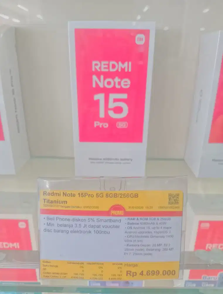 Redmi 15Pro 5G 8/256GB