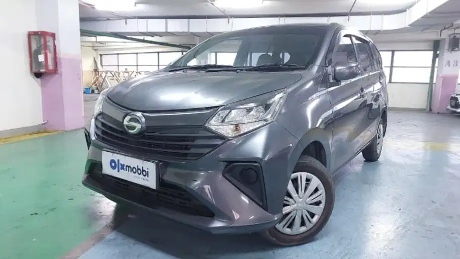 Garansi Mesin 1th TDP 7,JT Daihatsu Sigra 1.2 X Bensin-AT Hitam 2024