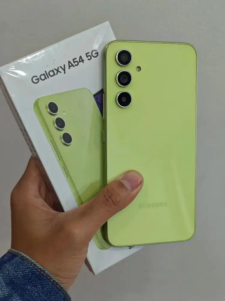 Samsung A54 8/256GB 5G warna lime