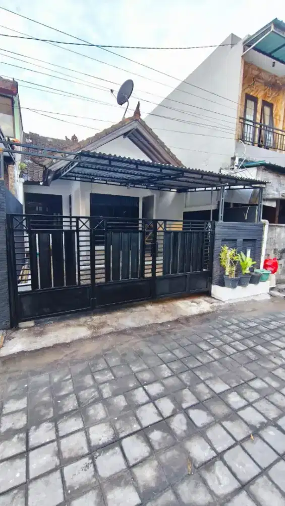 Jual rumah lantai 1 di Monang Maning dkt Mahendradatta Denpasar Bali