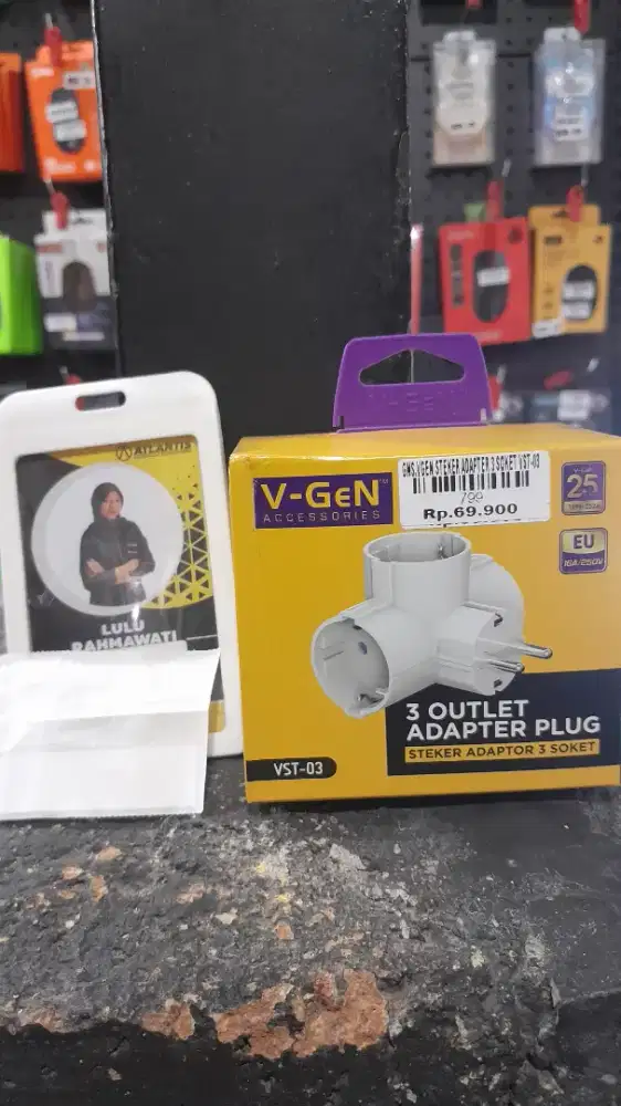 VGEN STEKER ADAPTER 3 SOKET VST-03