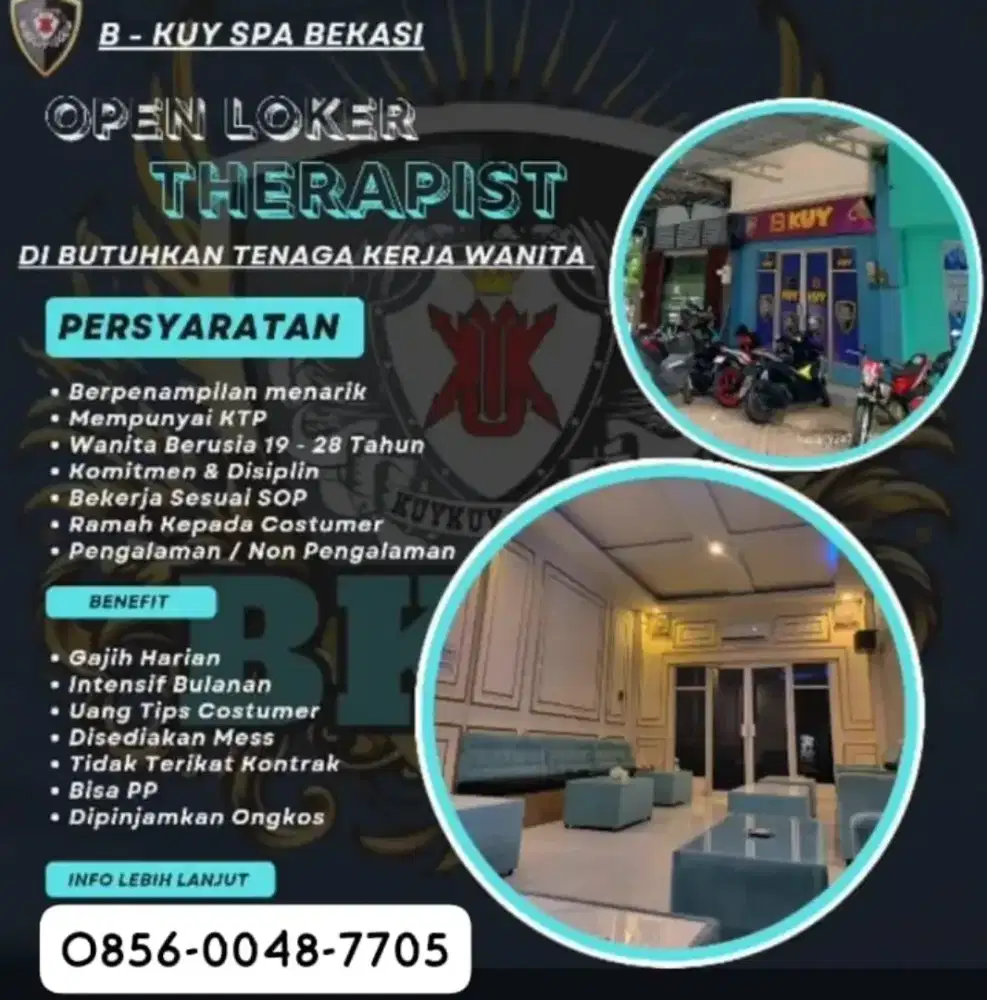 LOWONGAN KERJA MASSAGE THERAPIST