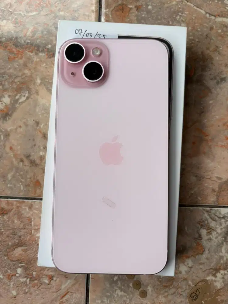 Iphone 15 Plus Ibox Pink ( Garansi On )