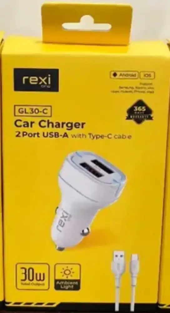Car Charger 30W Rexi One