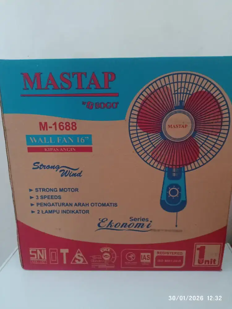 Kipas angin dinding 16 inch