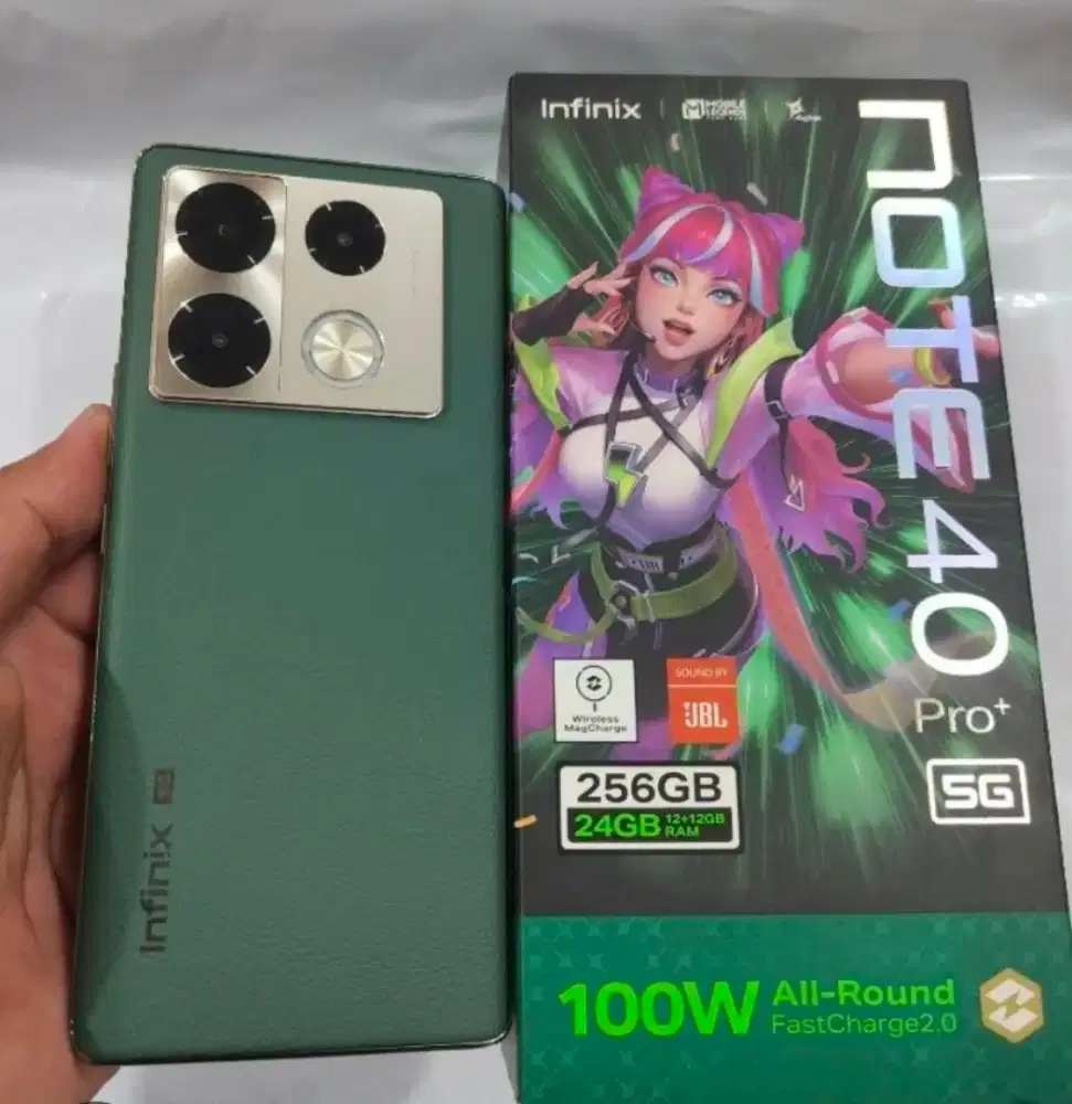 Murah hp infinix Note 40 pro plus 5G 12/256 lkp, bs