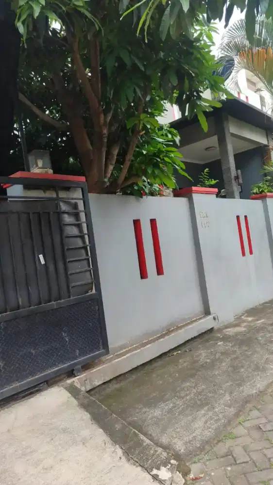 Rumah asri dan bagus