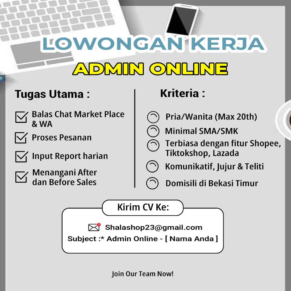 Admin Online ( Marketplace ) Eccomerce