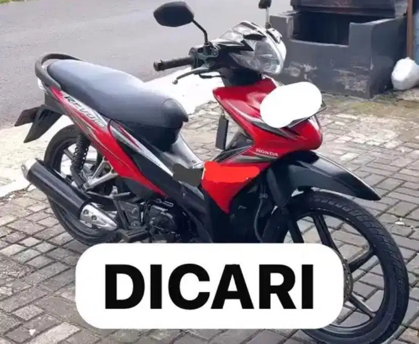 Di Cari Honda Revo Tahun 2009 Ke Atas Revo 2011 DX Absolute Revo