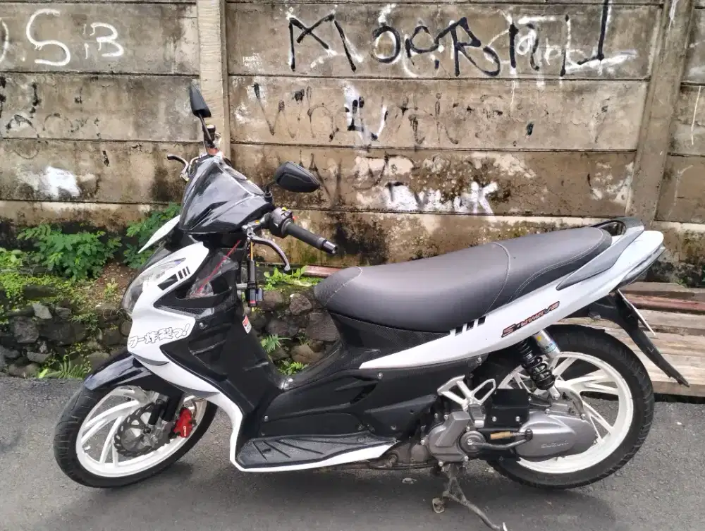 SUZUKI SKYWAVE 2009 MOTOR RAWATAN SIAP PAKAI LANGSUNG BISA TT