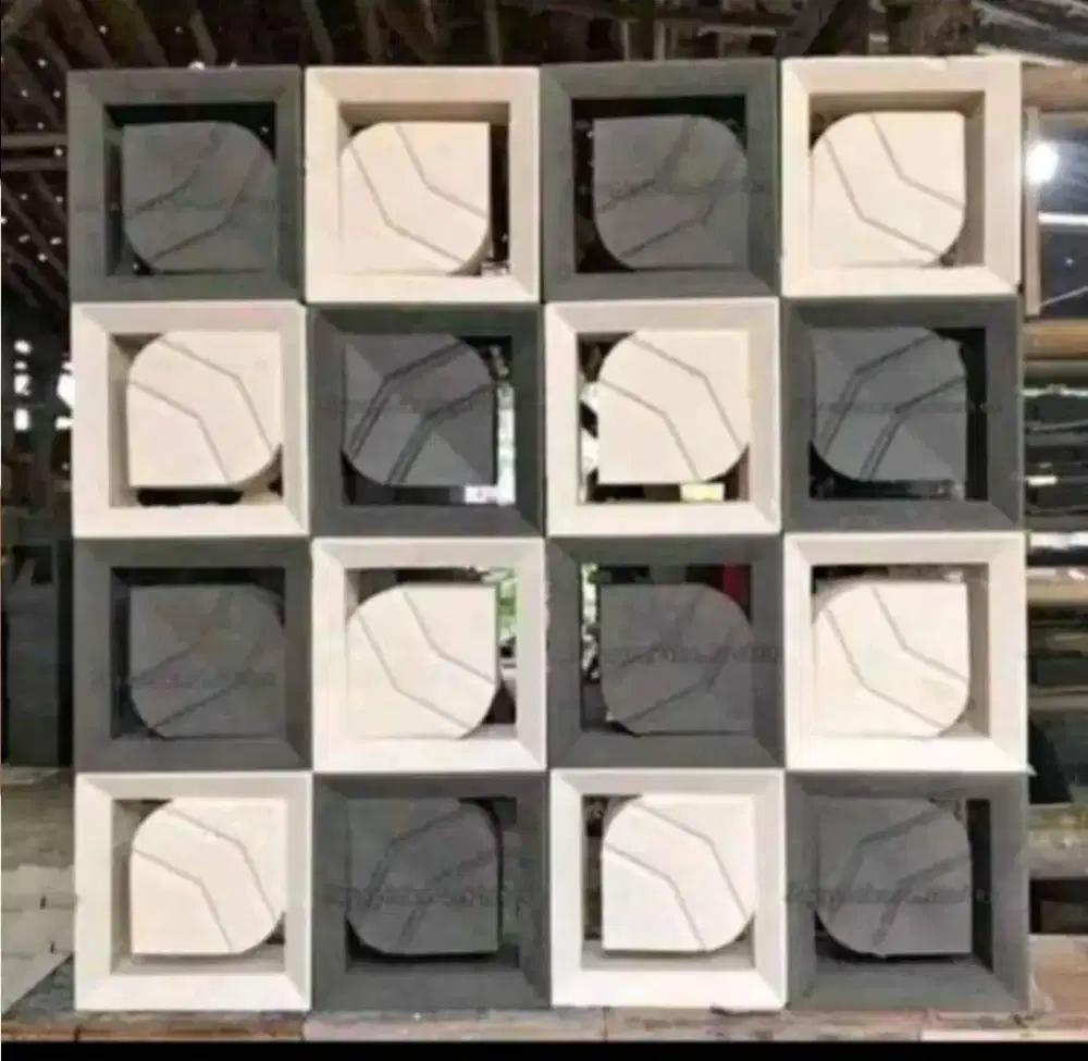 Jual bahan bangunan roster beton