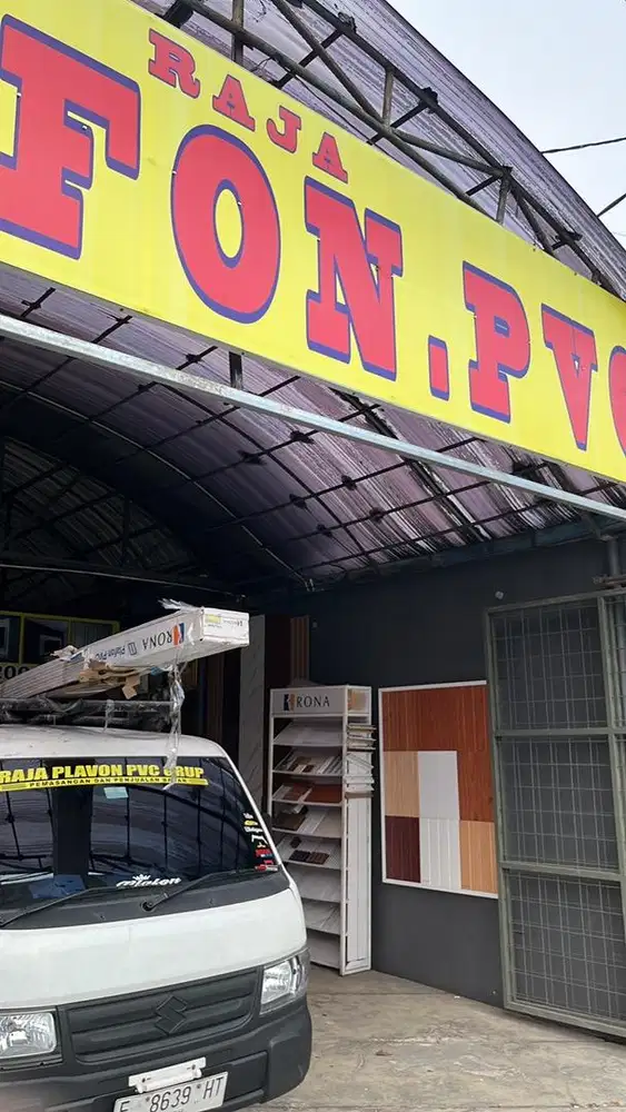 Menjual plafon pvc dan interior melayani terpasang dan pembelian nahan