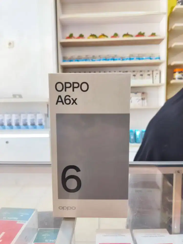 Oppo A6X 4/128 Promo terbatas bisa Kredit