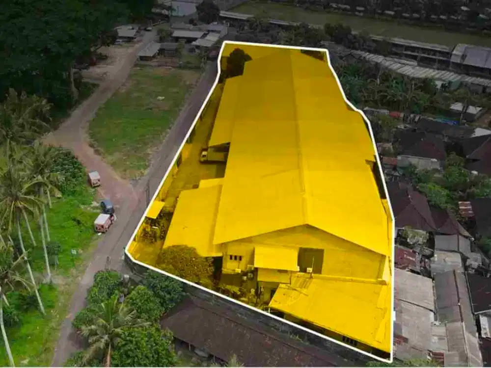 Disewakan atau Dijual Gudang Luas Strategis di Kapal Mengwi