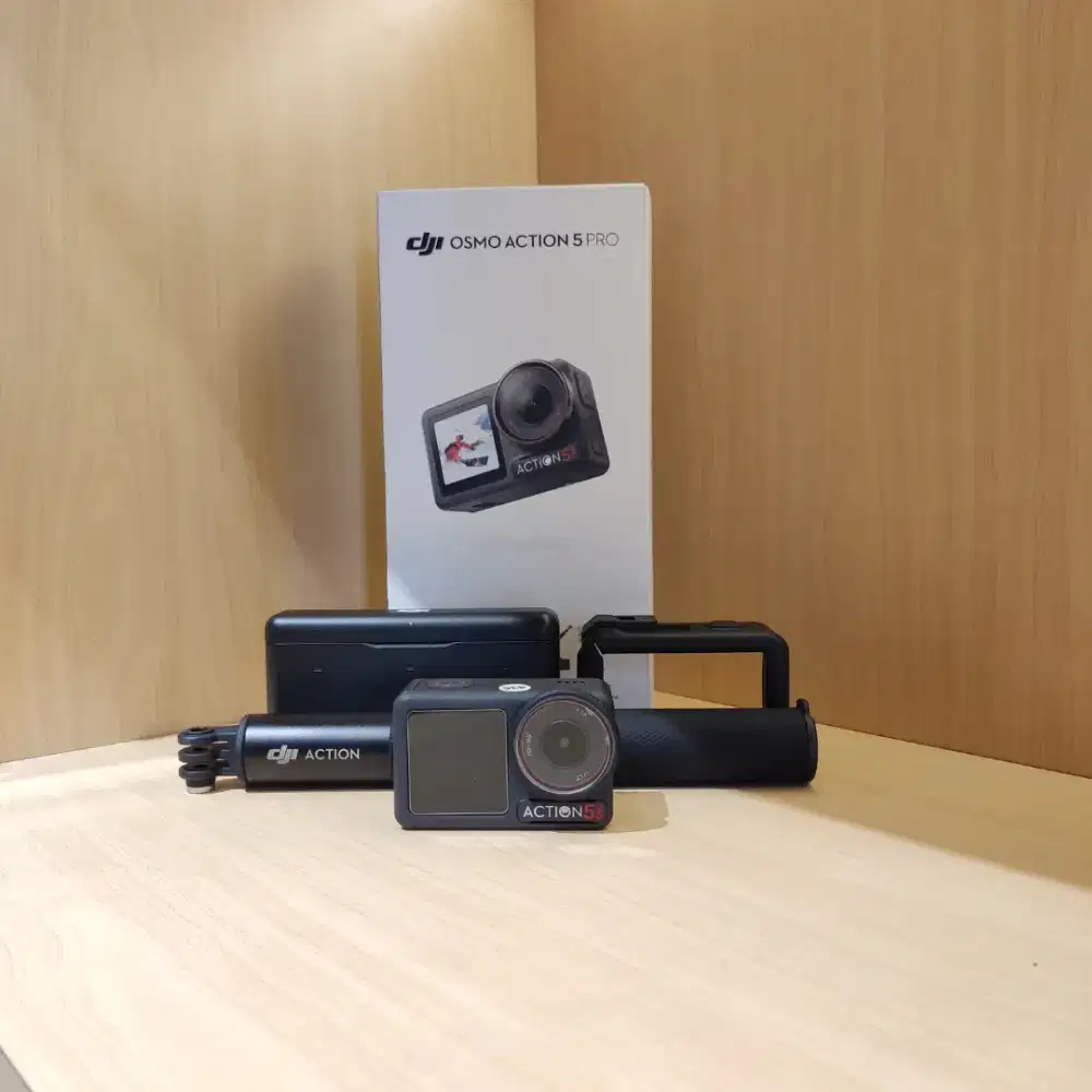 Dji Osmo Action 5 Pro Adventure Combo Fullset Mulus Seperti Baru