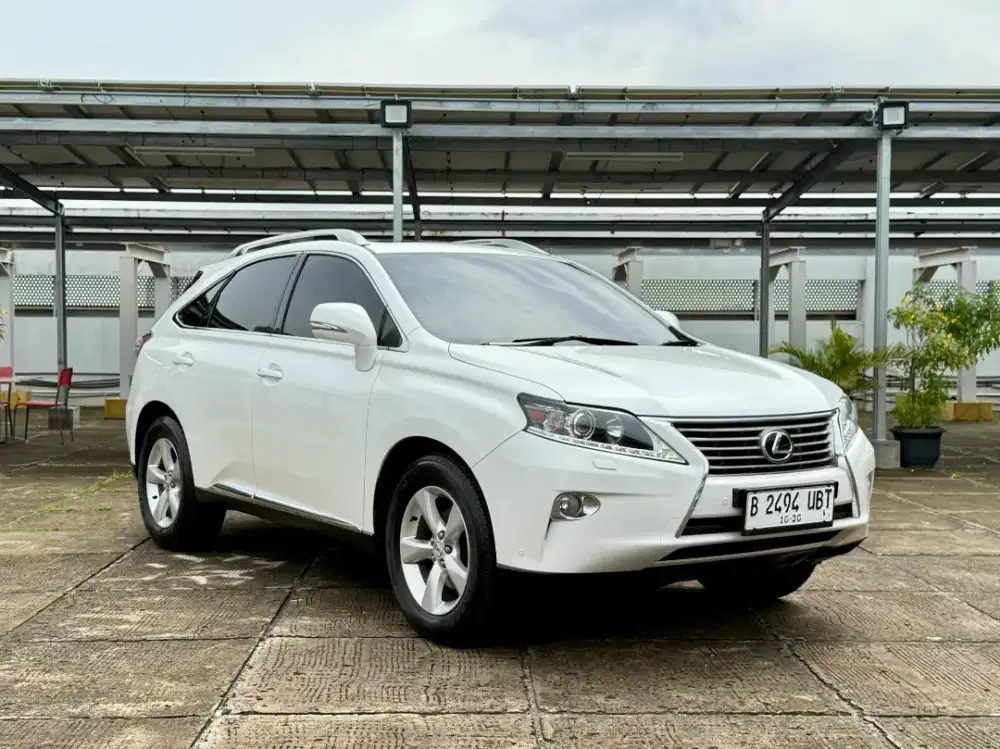(km 66rb)Lexus Rx 270 Hk. 2.7 AT. Tahun 2013. Putih. Perfect cond