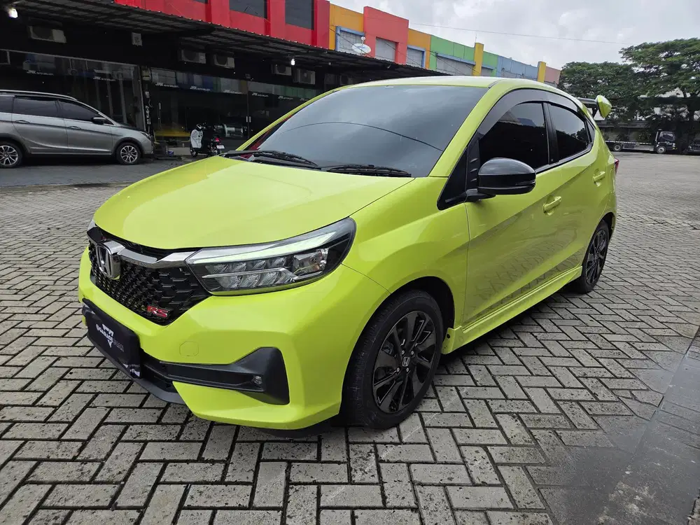 Honda Brio 1.2 RS CVT AT Kuning NIK 2024 KM15rb Record