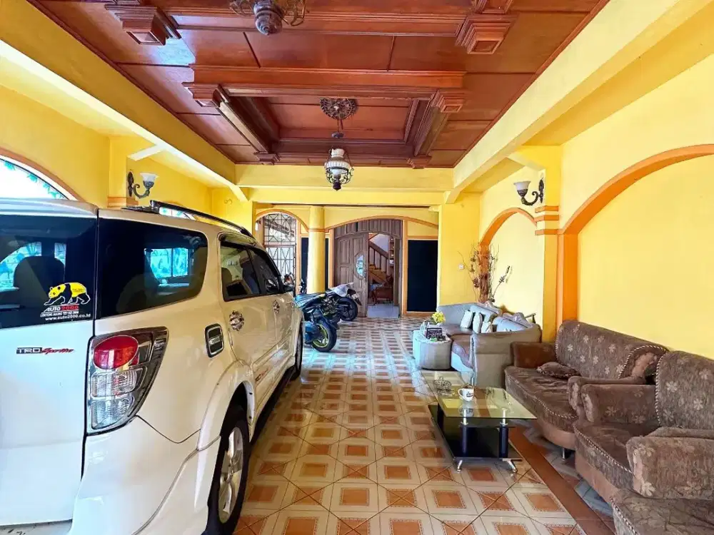 Rumah Mewah SIAP HUNI Harjamukti Cimanggis Depok [FULL FURNISHED] Garasi Luas [AR199]