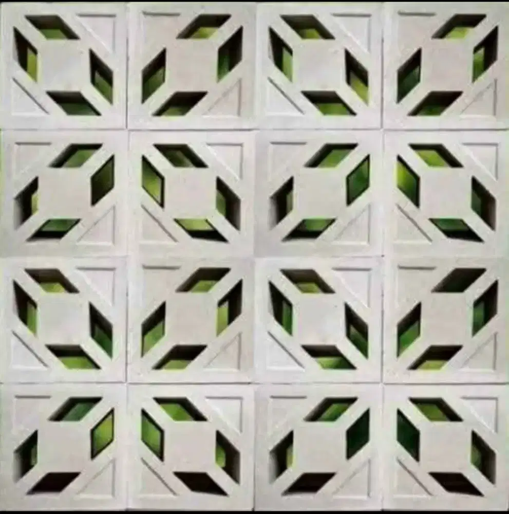 Roster beton berbagai macam motif