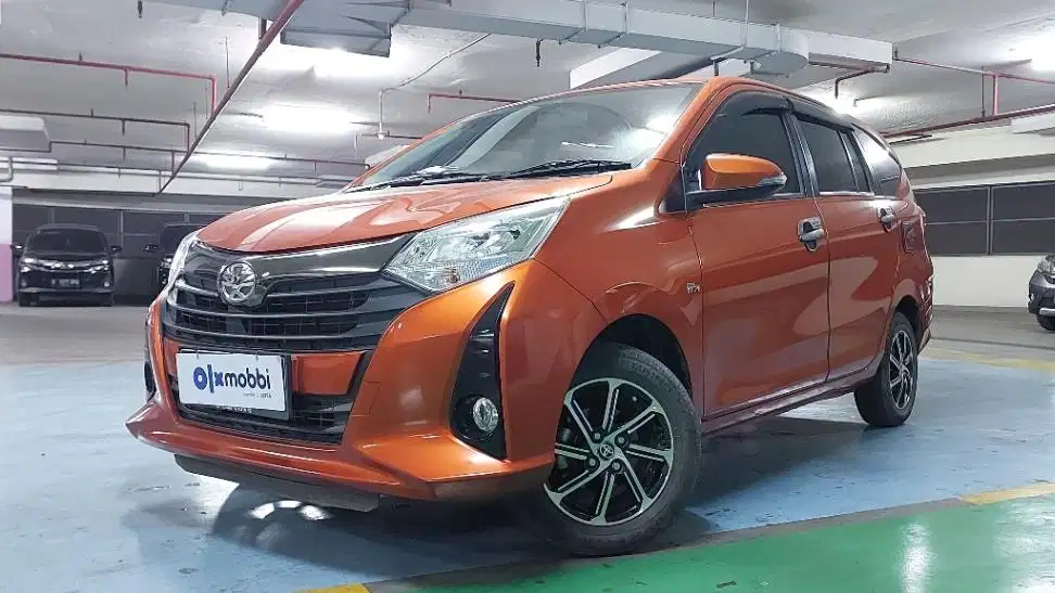 Garansi Mesin 1th TDP 7,JT Toyota Calya 1.2 G Bensin-MT Orange 2022