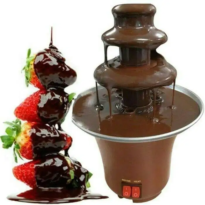 Chocolate Fondue Fountain / Mesin Mini Coklat Air Mancur Dapur