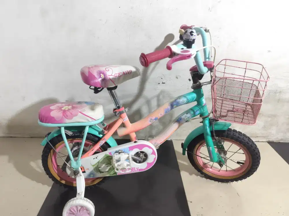 Sepeda ukuran 12 siap pakai