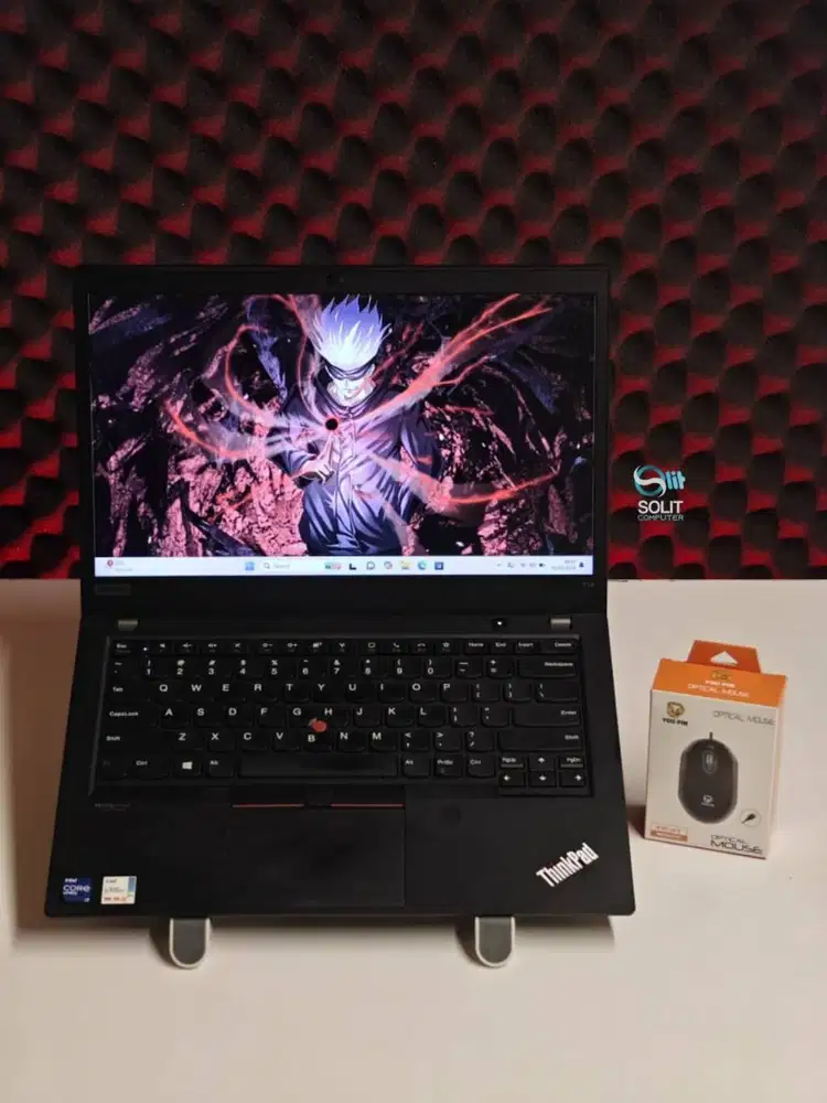 Lenovo ThinkPad T14 Gen 2 i7 1185G7 RAM 16GB 256GB SSD Siap Pakai