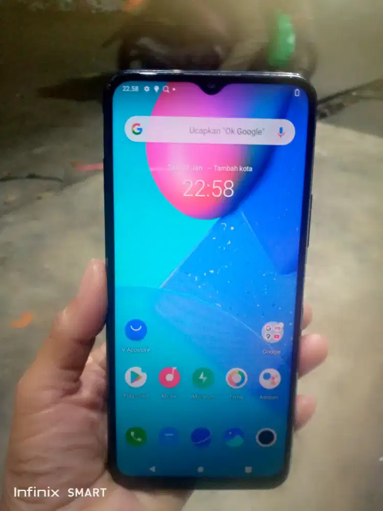 Vivo y12s ram 3/32 jaringan 4g