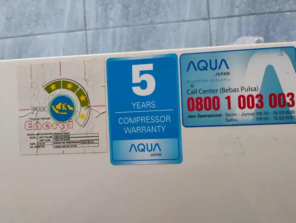 AC Aqua 2 PK seri AQA KR18ANS