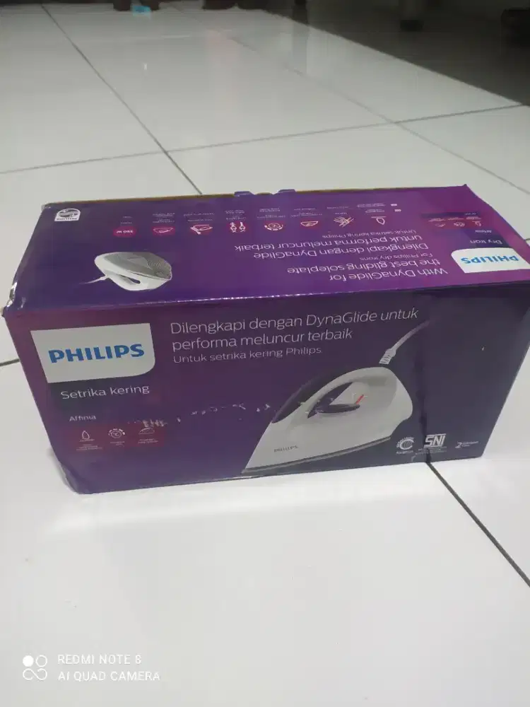 Gosokan PHILIPS dry iron 350wt ORIGINAL