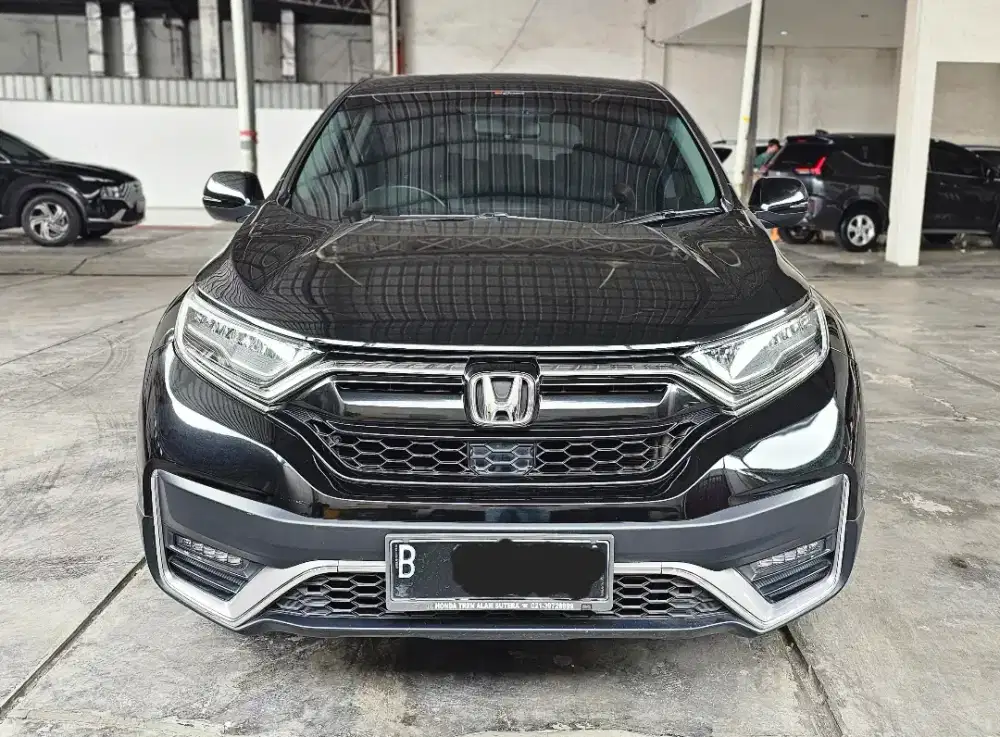 Baru 57rban Km Mulus Honda CRV Turbo AT Matic 2021 Hitam Like New