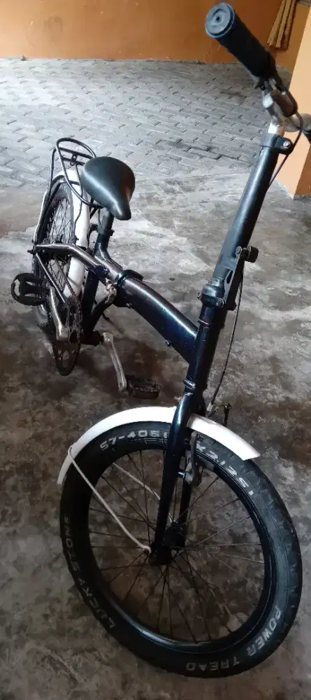 Sepeda Lipat Apa Adanya Sesuai Foto Siap Pakai lokasi Menganti