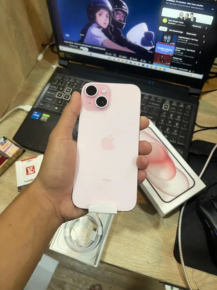 iphone 15 pink 128 gb ibox (open box)