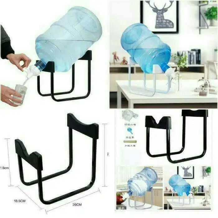 Rak Keran Tempat Minum Galon Beban Ringan Rack Isi Air Cepat Kran