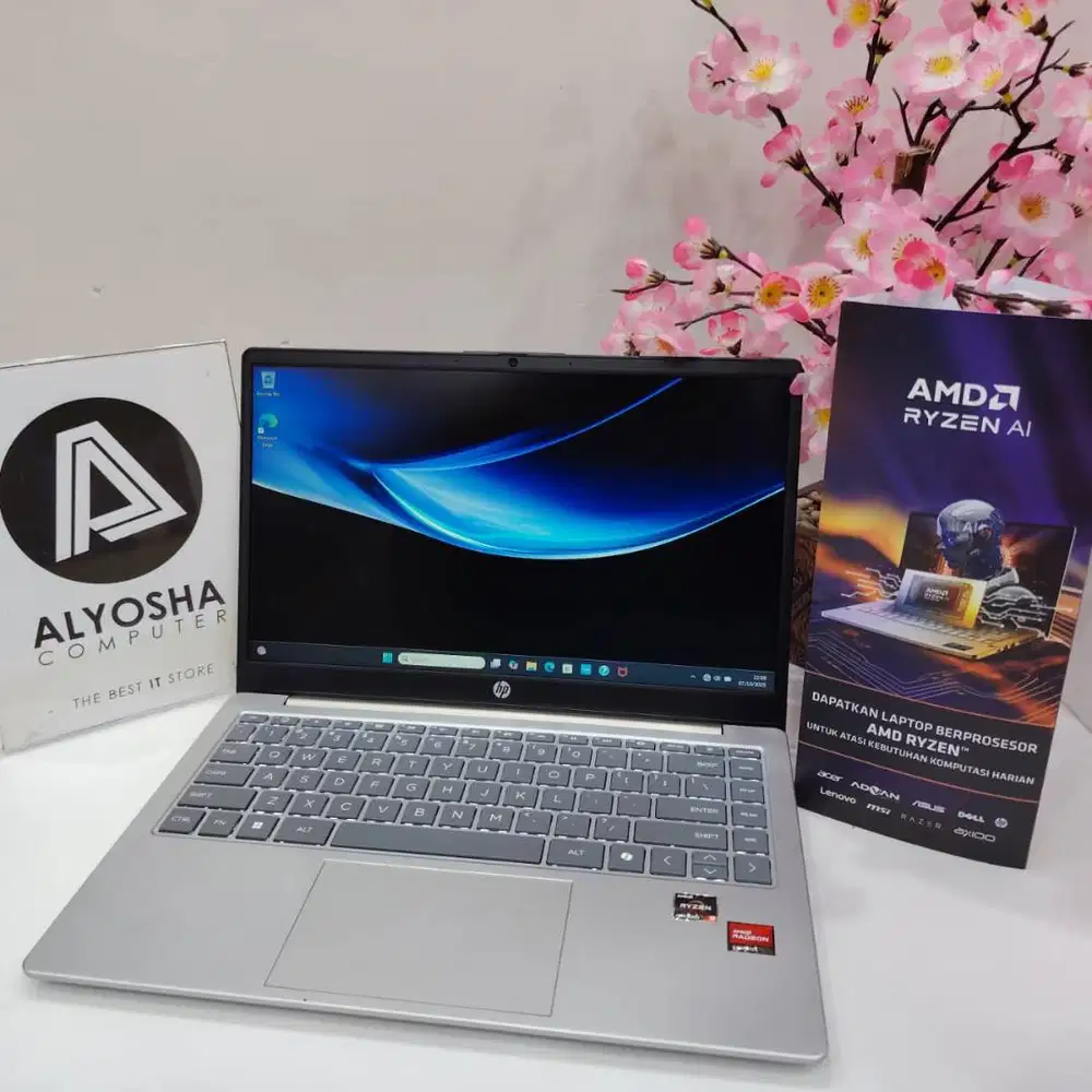 Laptop HP 14 EM0320AU EM0321AU AMD Ryzen 3 7320U 8GB SSD 512GB