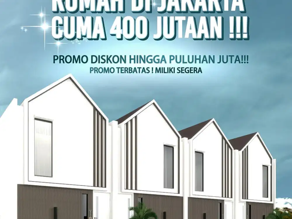 Jual Rumah Murah Modern Cipayung Jakarta Dekat Gate Tol Setu Cipayung
