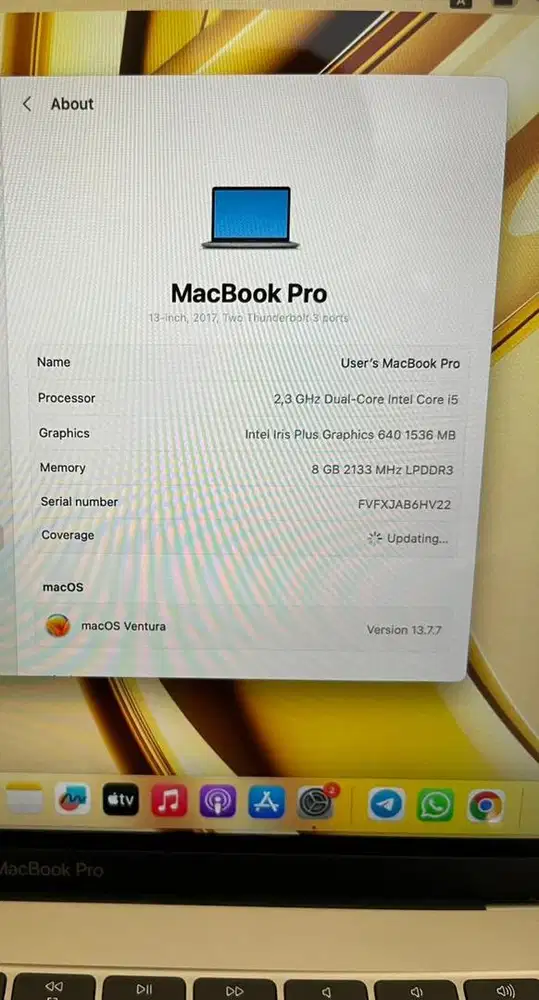 Macbook pro 2017