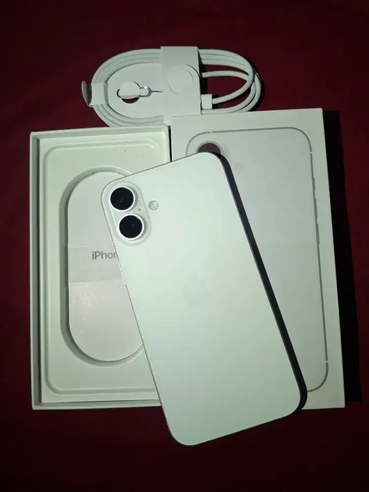 Iphone 16Plus 128gb all operator nominus mulus fullset
