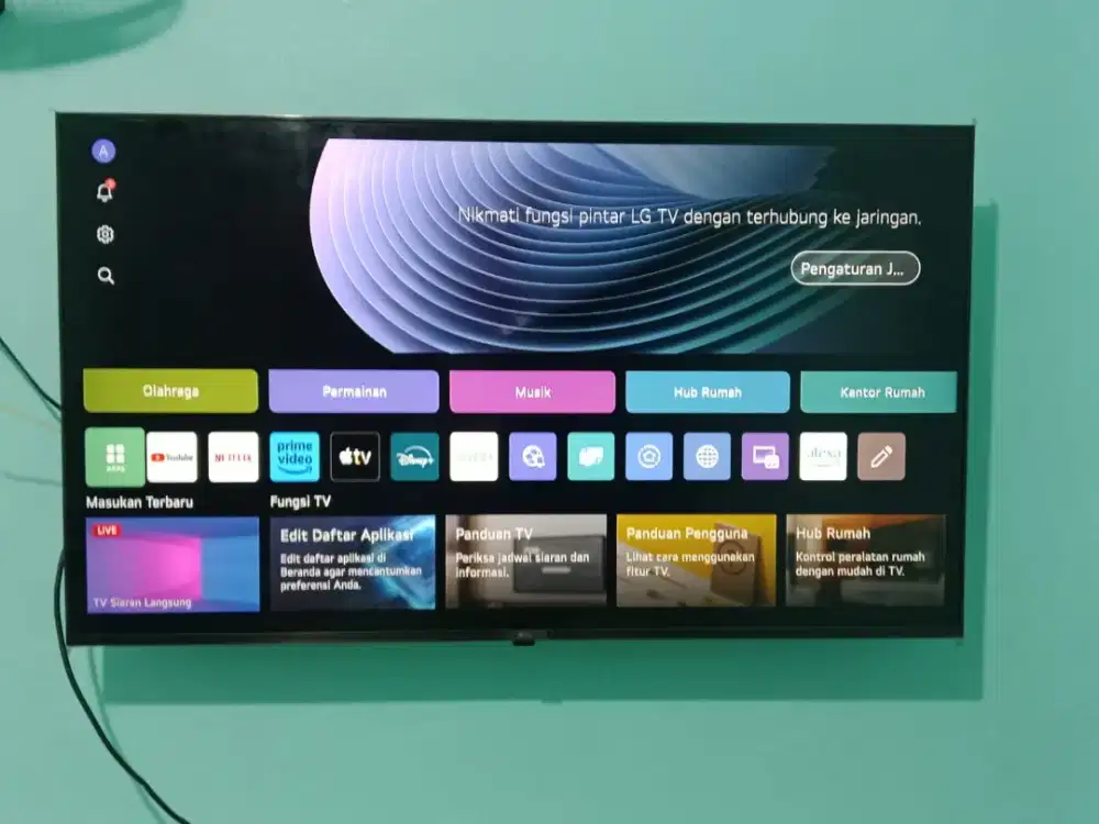 DI JUAL TV LG UHD AI Thinq 43inch