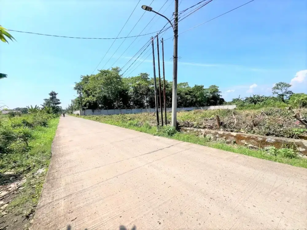 Dijual Kavling Dekat Stasiun Cicayur, Hanya 1,6 Jt-an/m2