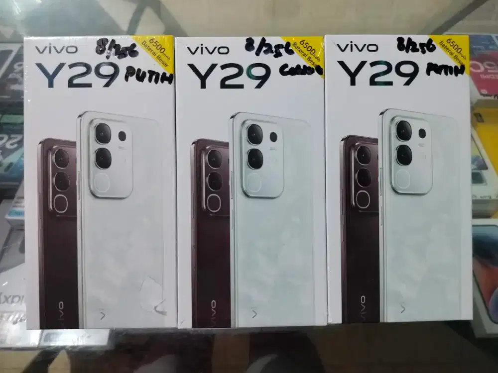New Vivo Y29 8/256 Garansi Resmi 1 Tahun