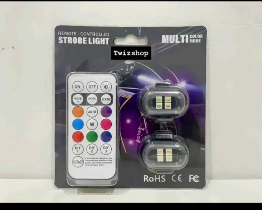 Lampu Led Remote control
