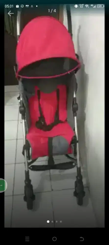 Stroller cek kondisi nya langsung tlp untuk tanya-?