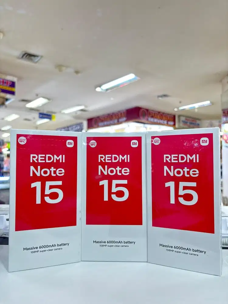 Redmi Note 15 4G 8/256 Garansi Resmi TAM