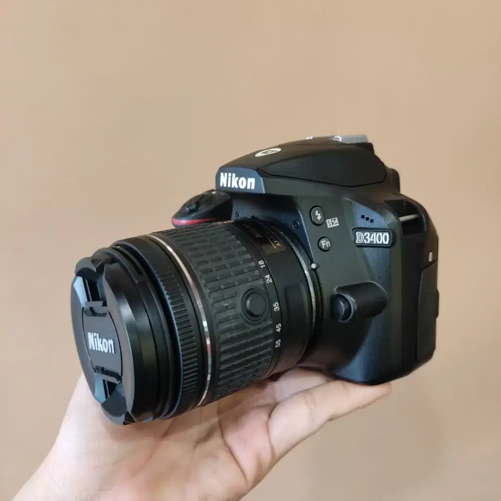 Nikon D3400 Kit 18-55mm Fullset