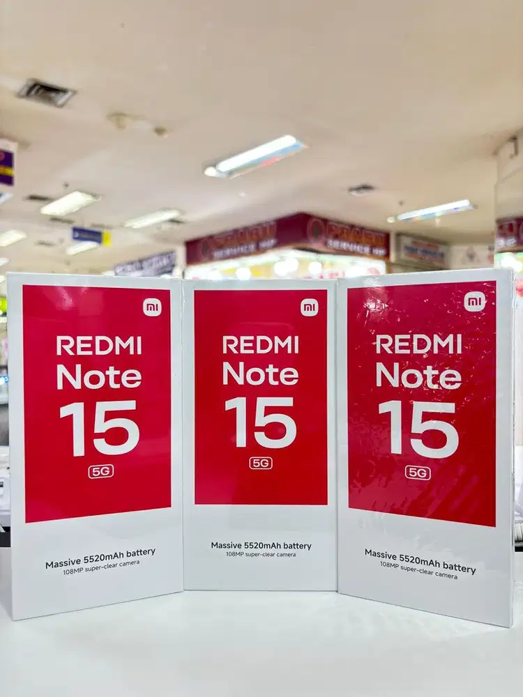 Redmi Note 15 5G 8/256 Garansi TAM