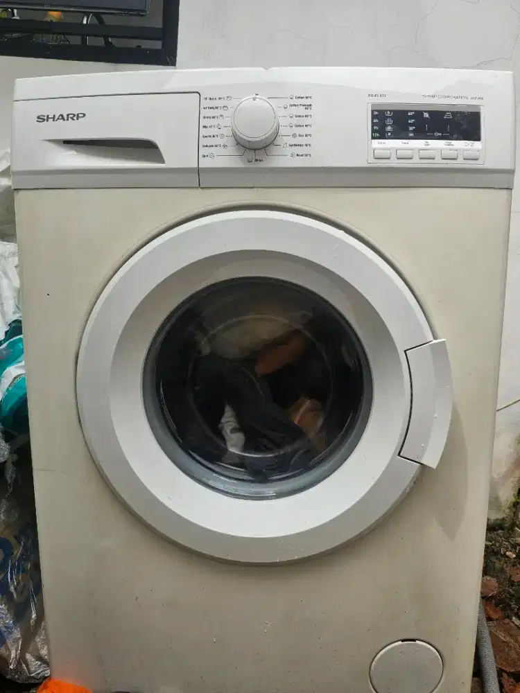 Mesin cuci front loading rusak