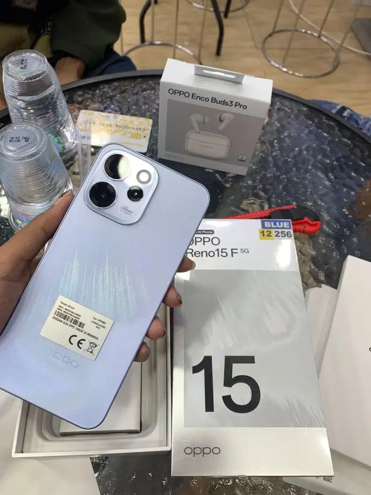 OPPO RENO 15F 5G Ready stock pakai cicilan bisa