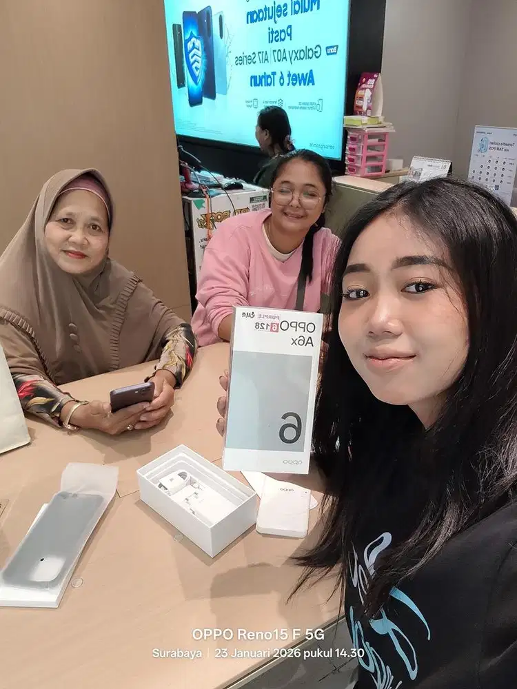 OPPO A6X 6/128 ready stock cod bisa sampe rumah